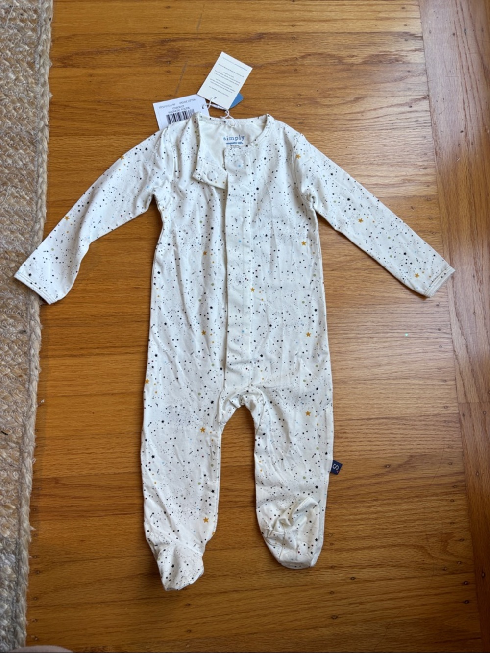 NWT Magnetic me - Stardust magnetic footie, 6-9 months